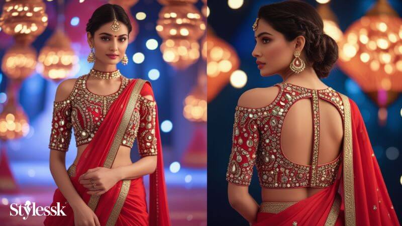 Styling Tips for Navratri Blouse Designs 