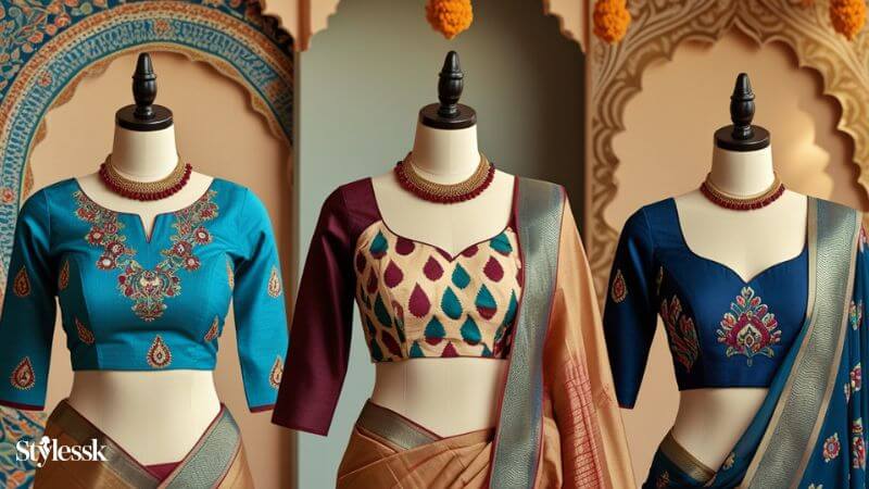 Tips for Styling Kalamkari Blouse Designs 