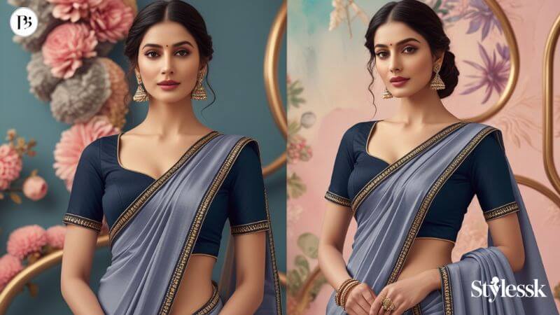 What is a Piping Blouse Design? 