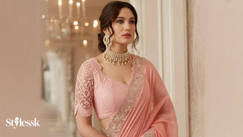 Why Lace Blouse Designs Are Popular 