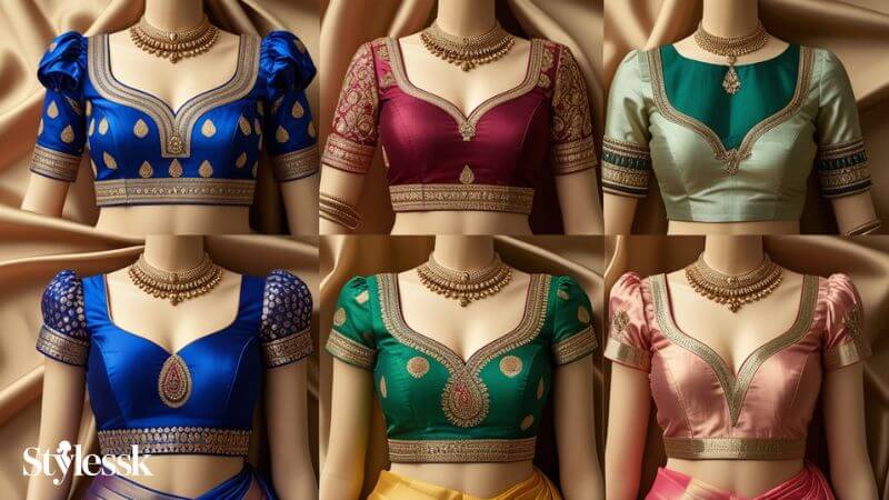 Bahubali Blouse Sleeve Designs