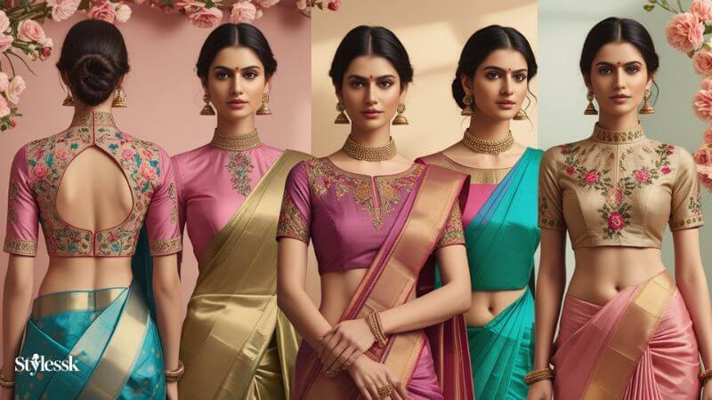 Benefits of Choosing a Close Neck Blouse Design 