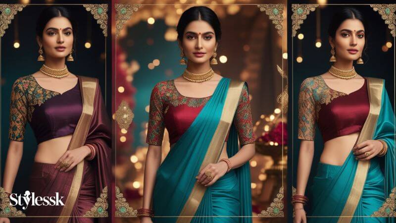 designer-double-colour-blouse-styles