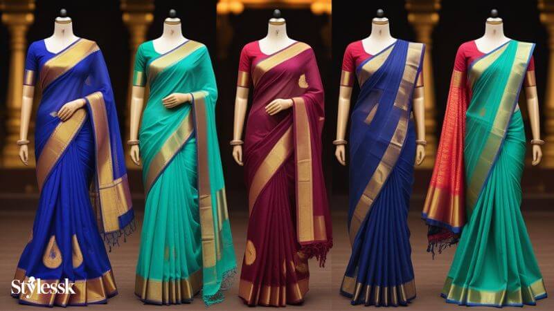 Different Types of Mysore Silk Sarees 