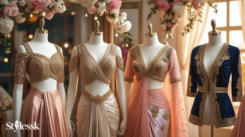 DIY and Custom Indo-Western Blouse Ideas 