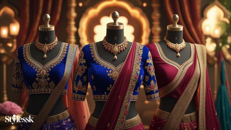 Embellished & Designer Dhavani Blouses