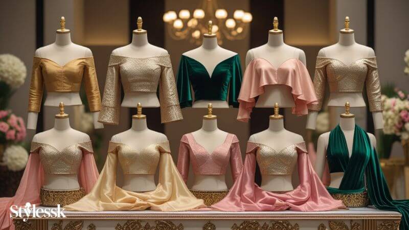 Indo-Western Designer Blouses You Must Try 