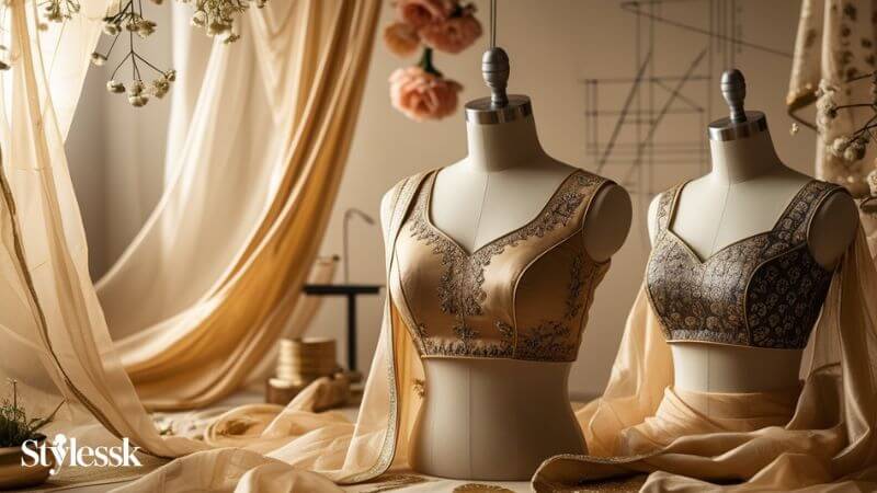 Key Features of Indo-Western Blouse Styles 