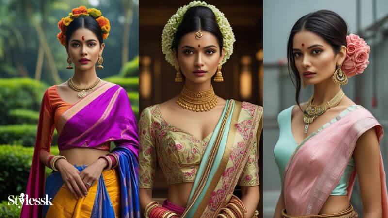 Styling Your Mekhela Sador Blouse for Different Occasions 