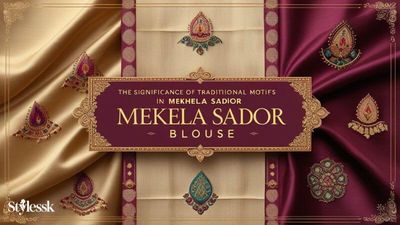 The Significance of Traditional Motifs in Mekhela Sador Blouse 