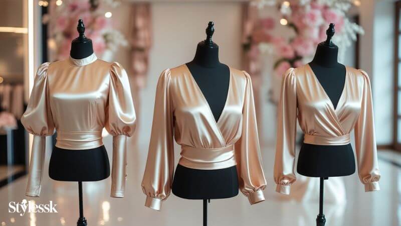 Tips to Choose the Right Satin Blouse for Your Figure 