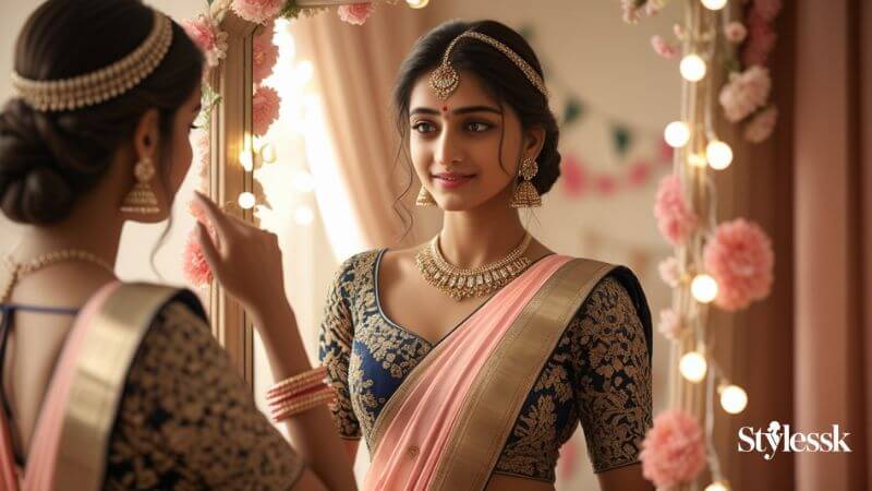 Why Choosing the Right Saree and Blouse Matters for Your Farewell 