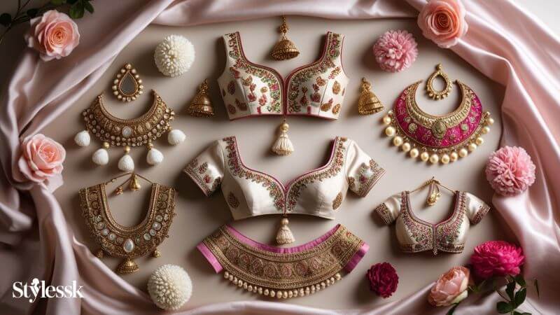 Different Types of Blouses Latkans You Must Know 