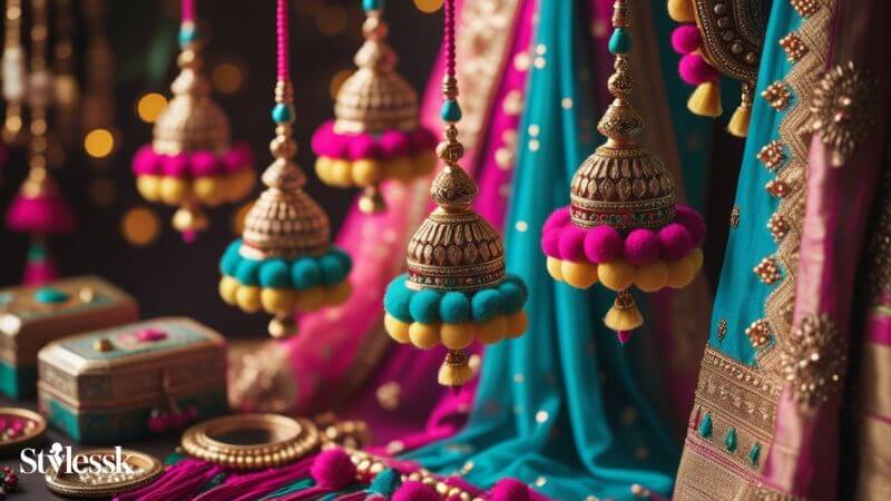 Pom-Pom Latkan Designs