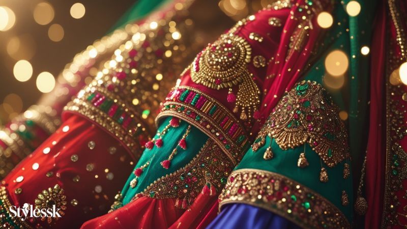 Sequin and Glitter Latkan Designs 